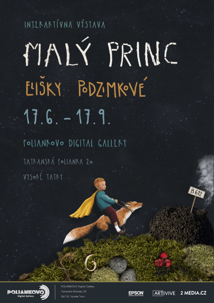 Malý Princ, výstava Elišky Podzimkové v Poliankove